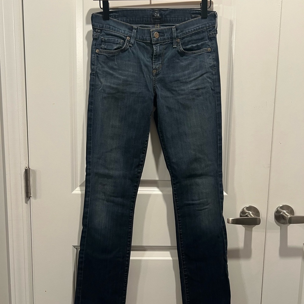 Citizens of Humanity Ava low rise straight leg Blue Jeans